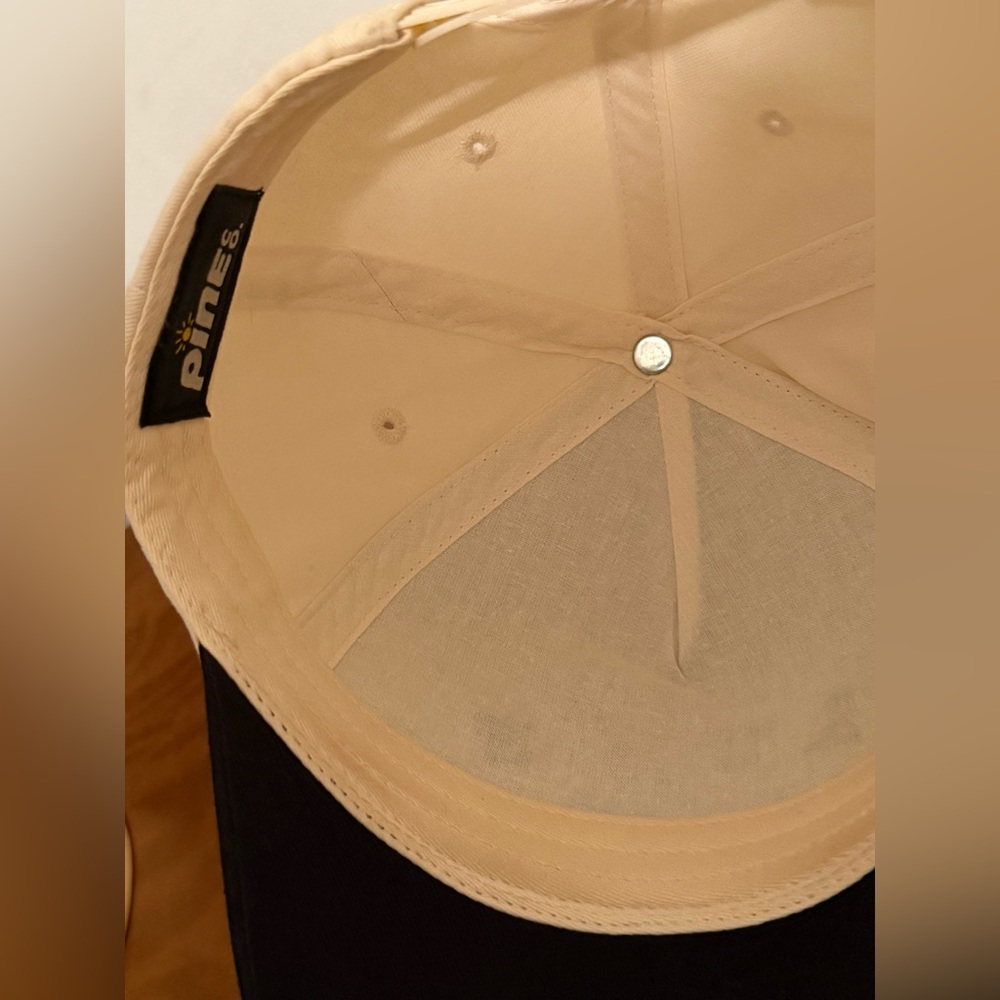 PineCo. “Easy Does It” Snapback Tan Hat - Picture 5 of 5